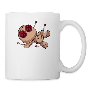 Thinking of You Voodoo Doll Design - Mug - white - Right