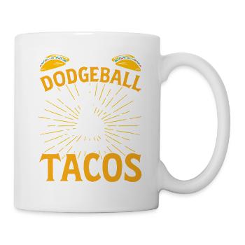 Dodgeball Spieler Geschenk Ballspiele Dodgeball - Tasse - Weiß - Rechts