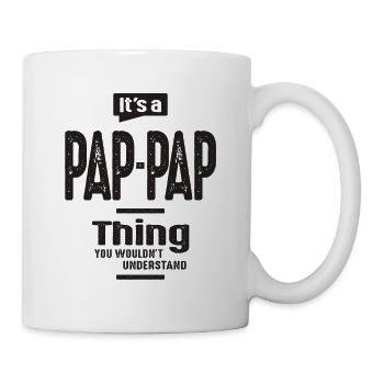 It's a Pap-Pap Thing Funny Dad Grandpa - Mug - white - Right