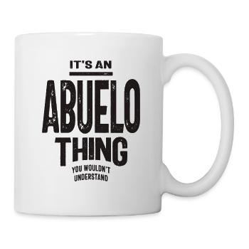It's an Abuelo Thing Funny Dad Grandpa - Mug - white - Right