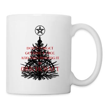 Witchcraft Christmas Weihnachten - Tasse - Weiß - Rechts