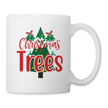 Christmas Trees - Tasse - Weiß - Rechts