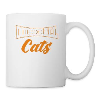 Dodgeball Spieler Geschenk Ballspiele Dodgeball - Tasse - Weiß - Rechts