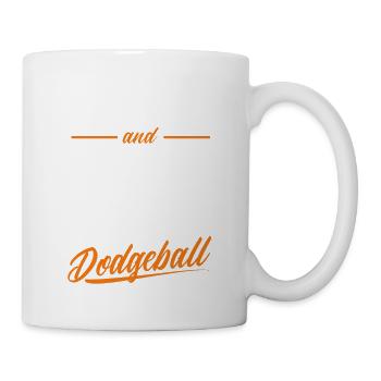 Dodgeball Spieler Geschenk Ballspiele Dodgeball - Tasse - Weiß - Rechts