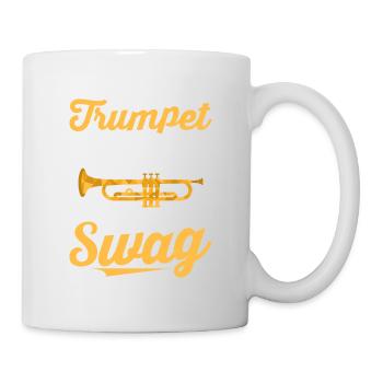 Trumpet Girl Just a Normal Girl But With More Swag - Tasse - Weiß - Rechts