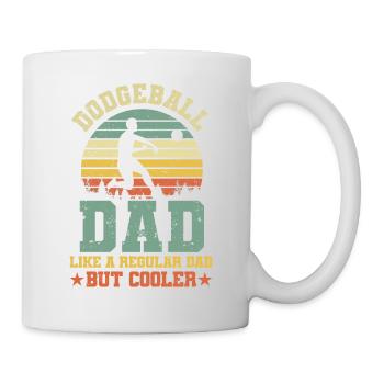 Dodgeball Spieler Geschenk Ballspiele Dodgeball - Tasse - Weiß - Rechts