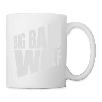 Citation du Grand Méchant Loup - Mug blanc - blanc - Droite