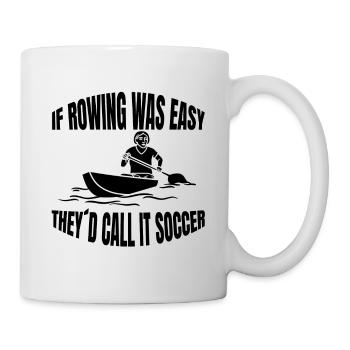 Rower Rowing funny rower saying rowing club - Mug - white - Right