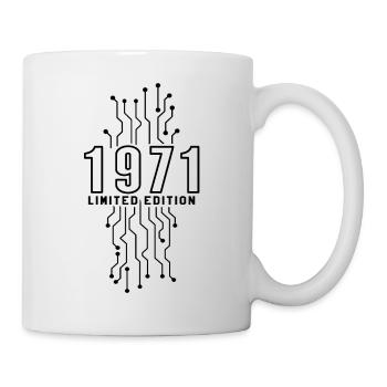 Geburtstag 1971 Gaming Limited Edition Gamer - Tasse - Weiß - Rechts