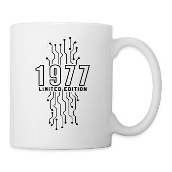 Geburtstag 1977 Gaming Limited Edition Gamer - Tasse - Weiß - Rechts