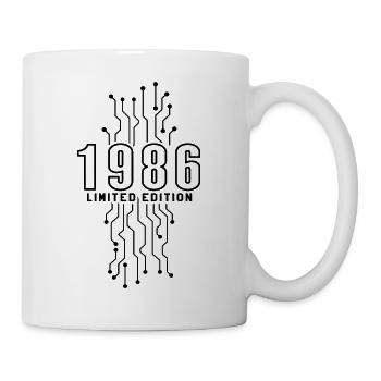 Geburtstag 1986 Gaming Limited Edition Gamer - Tasse - Weiß - Rechts