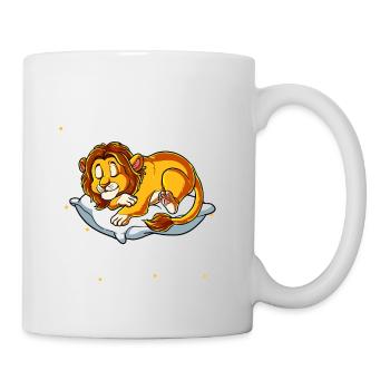 Lion endormi I Sieste périodique - Mug blanc - blanc - Droite