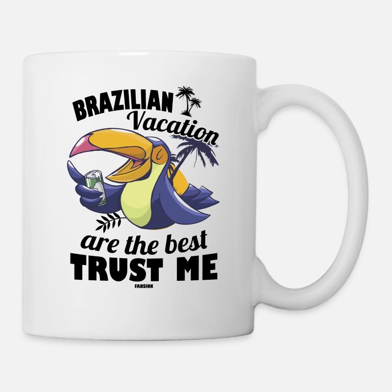 Brésil - Mug blanc - blanc