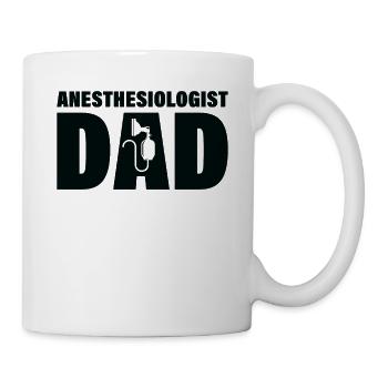 Job - Papa anesthésiste - Mug blanc - blanc - Droite