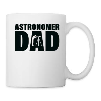 Job - Papa astronome - Mug blanc - blanc - Droite