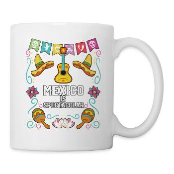 Le Mexique est un mangeur de tacos spectaculaire Nourriture mexicaine - Mug blanc - blanc - Droite