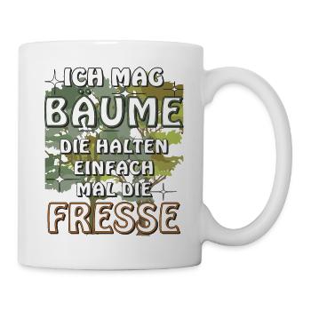 ICH MAG BÄUME - Tasse - Weiß - Rechts