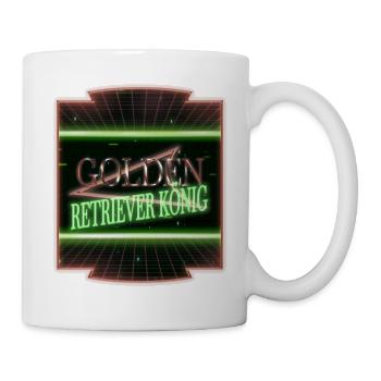 windhund geschenk weihnachten geschenkidee pfote - Tasse - Weiß - Rechts