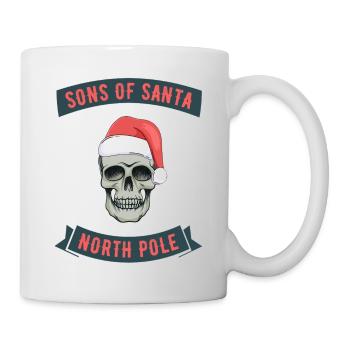 LES FILS DU PÔLE NORD DU PÈRE NOËL - Mug blanc - blanc - Droite