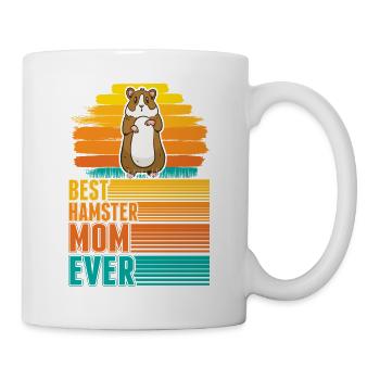 Meilleure maman Hamster Ever Hamster Mama - Mug blanc - blanc - Droite