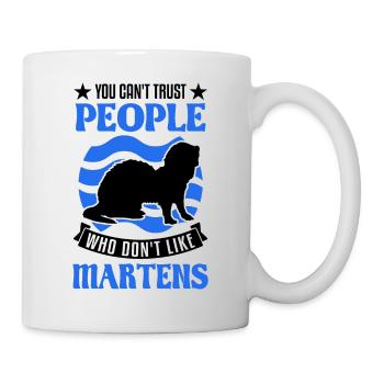 Martre Cadeau Vison Blaireau Martre - Mug blanc - blanc - Droite
