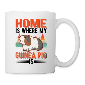 Guinea pigs at home Guinea Pig - Mug - white - Right