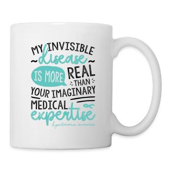 My Invisible Disease Dysautonomia Awareness - Mug - white - Right