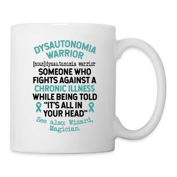 Definition Dysautonomia Warrior - Mug - white - Right