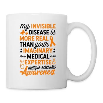 My Invisible Disease Is Real - Mug - white - Right