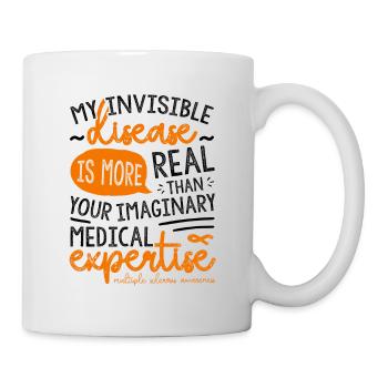 My Invisible Disease Multiple Sclerosis Awareness - Mug - white - Right