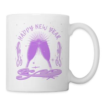 Happy New Year - Mug - white - Right