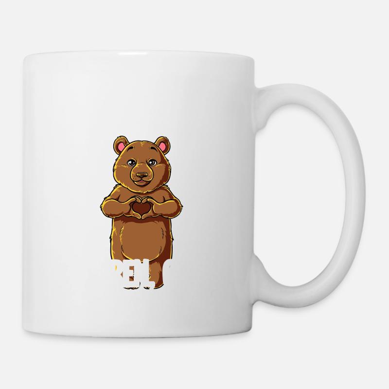 Ich mag halt einfach Bären - Tasse - Weiß