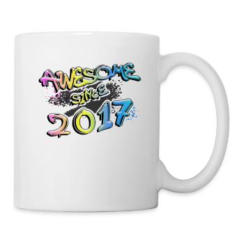 Awesome since 2016 - Mug - white - Right