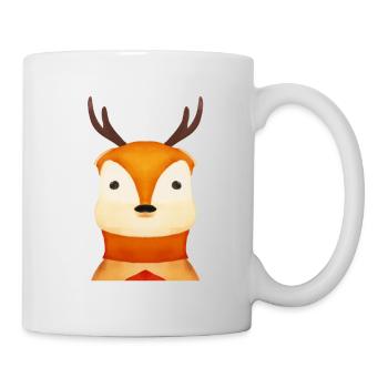 Deer Forest animal Roe deer - Mug - white - Right