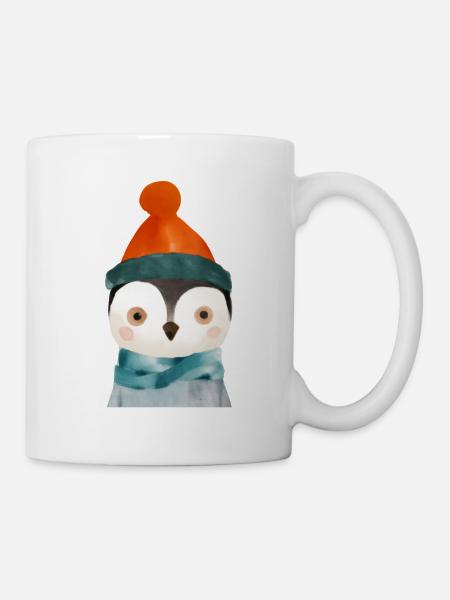 Niedlicher Pinguin - Tasse - Weiß