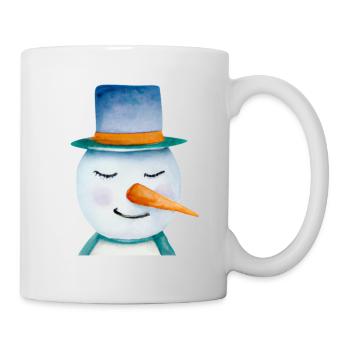 Snowman Head - Mug - white - Right