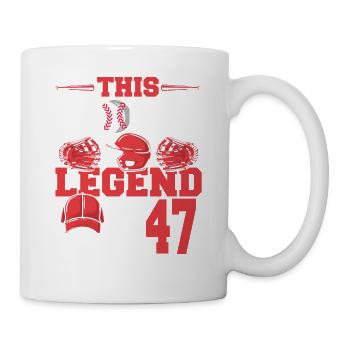 This Sports Legend Is Now 47, Baseball Game - Mug - white - Right