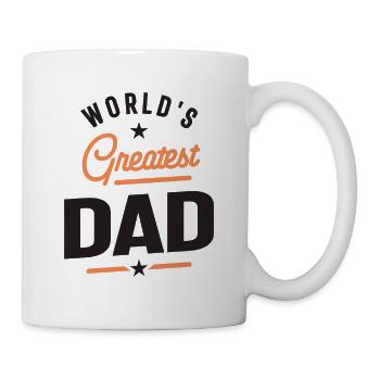 World's Greatest Dad - Father and Grandpa - Mug - white - Right