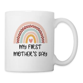My First Mother's Day - Tasse - Weiß - Rechts