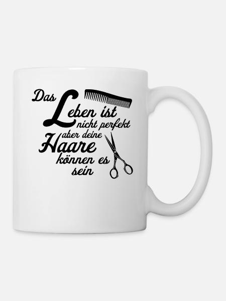 Friseur Friseurin - Tasse - Weiß