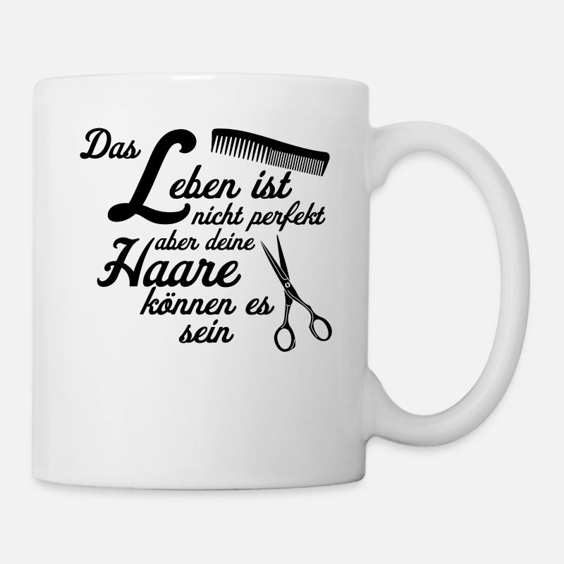 Friseur Friseurin - Tasse - Weiß