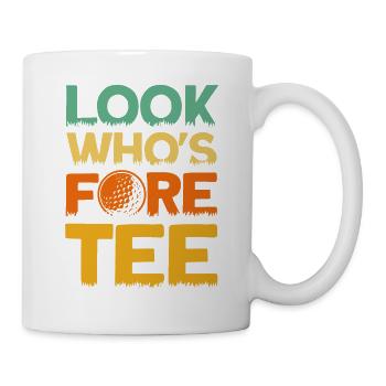 Golfers Golf Course Golf Play Gift - Mug - white - Right