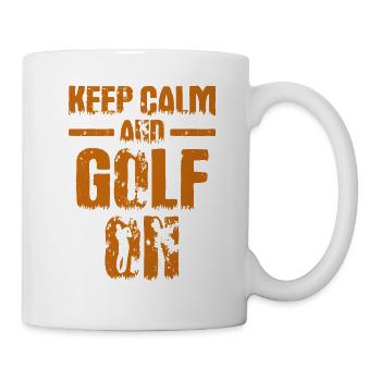 Play Golf Golfer Gift - Mug - white - Right
