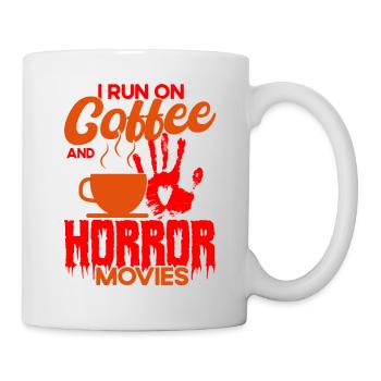 Horrorfilm Horrorfilm Slasher Film Geschenk - Tasse - Weiß - Rechts