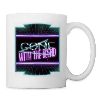 comics present book cat wine books coffee happy - Tasse - Weiß - Rechts