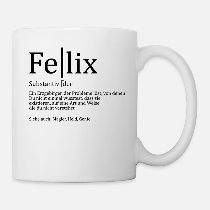 Erzgebirge Felix - Tasse - Weiß