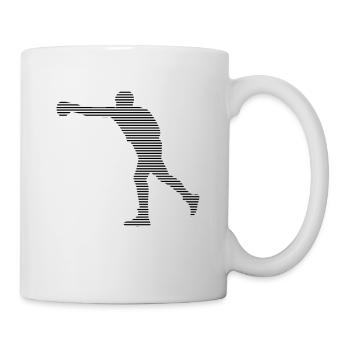 Boxe - Mug blanc - blanc - Droite