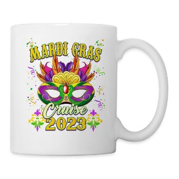 Mardi Gras Carnival - Mardi Gras Cruise 2023 - Mug - white - Right