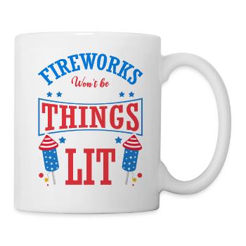 On July 4, not only fireworks will be ignited - Mug - white - Right