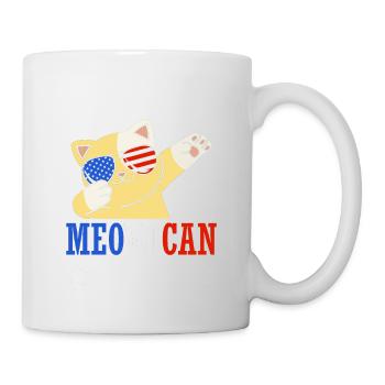 Ich Lebe Den Miauenden Traum - Unabhängigkeitstag - Tasse - Weiß - Rechts